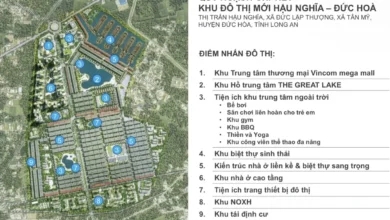 Mặt bằng quy hoạch