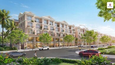 Phối cảnh Shophouse Vinhomes Long An
